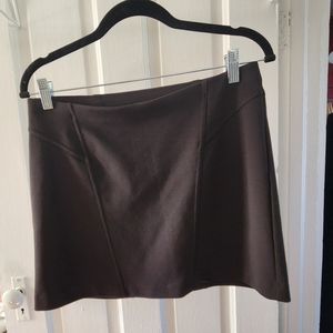 Express black mini skirt, size medium.